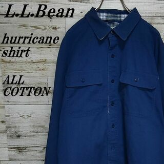 エルエルビーン(L.L.Bean)の【267】エルエルビーン　ハリケーンシャツ　オールコットンシャツ(シャツ)