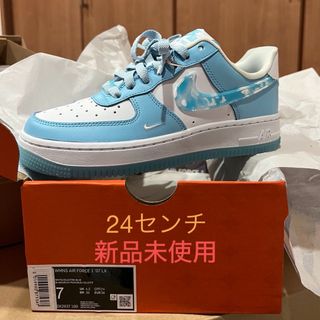 ナイキ(NIKE)の本日限定価格NIKE ナイキ AF1 エアフォース1  24 セレスティンブルー(スニーカー)