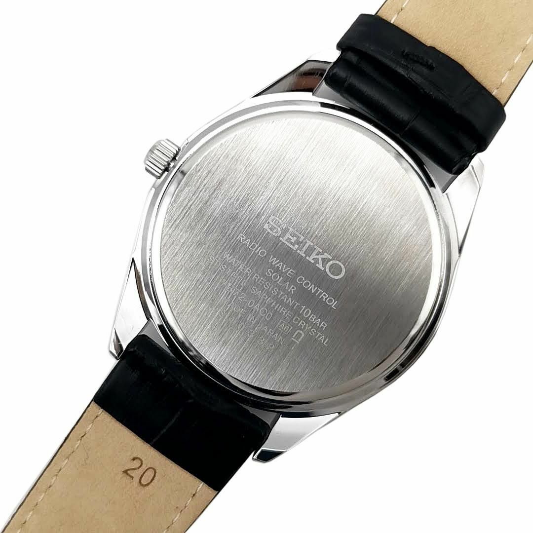 SEIKO - 美品 セイコー SEIKO 腕時計 ソーラー電波 03-24022502 SEIKO - 美品 セイコー SEIKO 腕時計 ソーラー電波 03-24022502