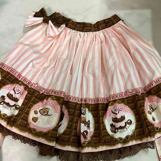 アンジェリックプリティー(Angelic Pretty)のG1 アンジェリックプリティ　melty chocolate スカート (ひざ丈スカート)