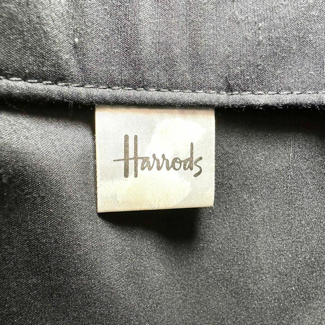 Harrods(ハロッズ)のハロッズ トートバッグ　ハンドバッグ　黒　ビジュー レディースのバッグ(ハンドバッグ)の商品写真