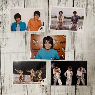 ブイシックス(V6)のV6  長野博　公式写真　5枚セット(アイドルグッズ)