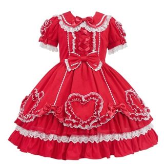 アンジェリックプリティー(Angelic Pretty)の新品　アンジェリックプリティ　ラック　ファンタジックハート　ジャンパースカート　(ひざ丈ワンピース)