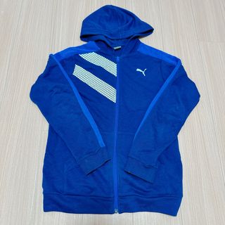 プーマ(PUMA)のPUMA 160センチ パーカー アウター ブルー(ジャケット/上着)