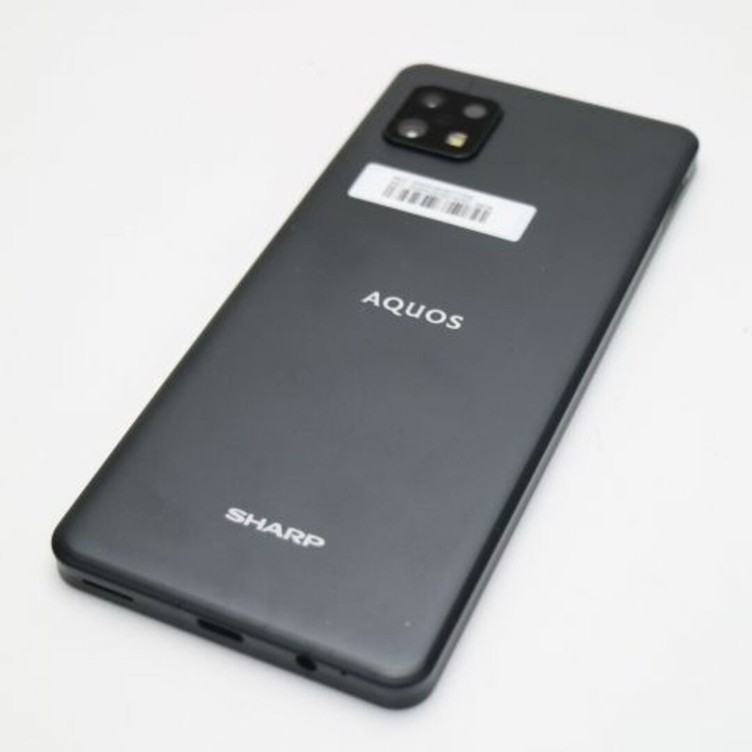 SHARP(シャープ)のSIMフリー AQUOS sense6 6GB 128GB SH-M19 ブラック M111 スマホ/家電/カメラのスマートフォン/携帯電話(スマートフォン本体)の商品写真