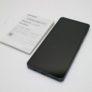 シャープ(SHARP)のSIMフリー AQUOS sense6 6GB 128GB SH-M19 ブラック M111(スマートフォン本体)