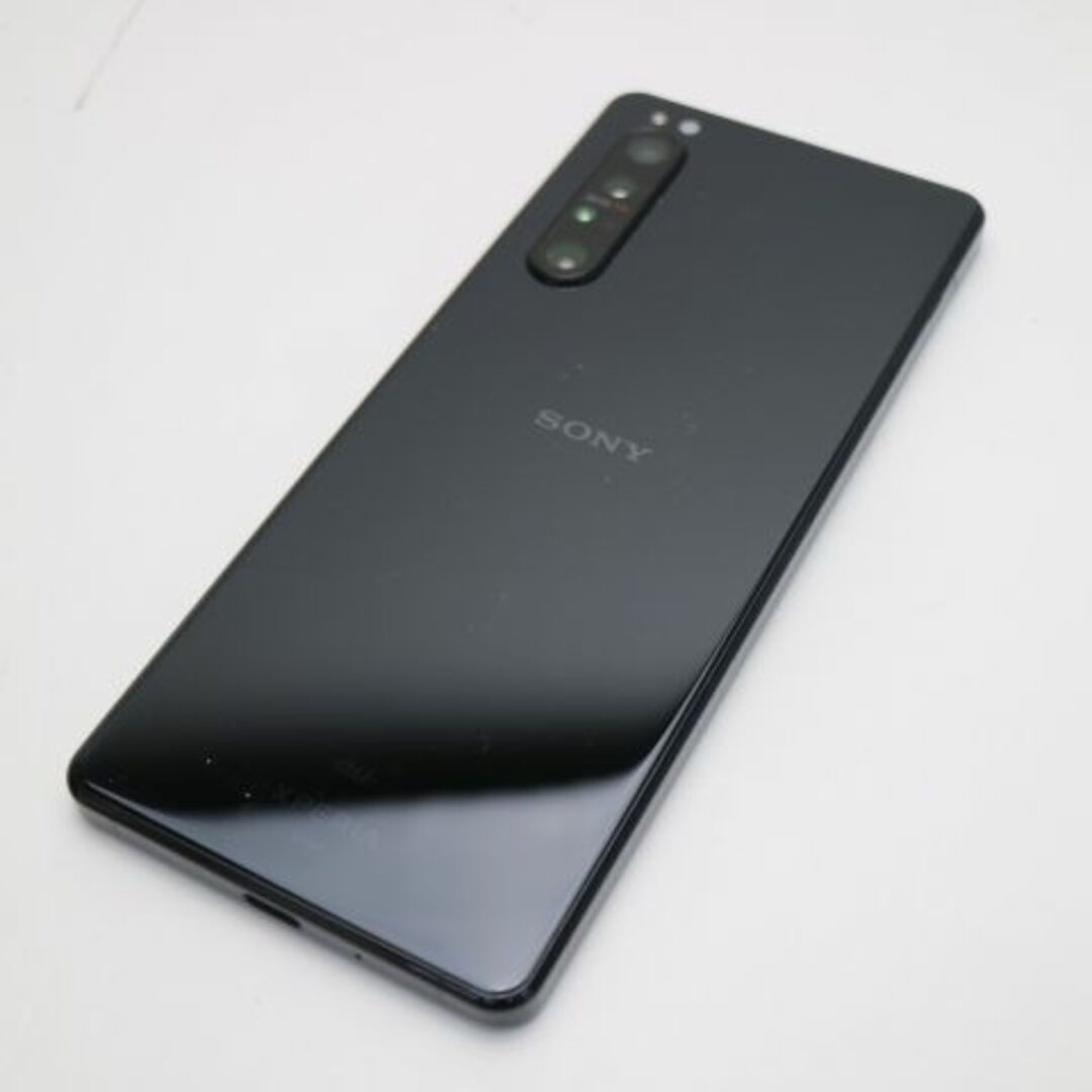 SONY(ソニー)のSOG01 Xperia 1 II ブラック  M111 スマホ/家電/カメラのスマートフォン/携帯電話(スマートフォン本体)の商品写真