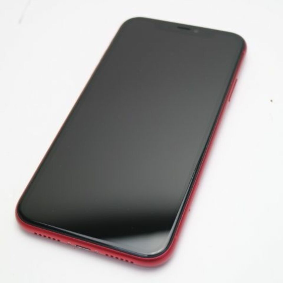 iPhone(アイフォーン)の超美品 SIMフリー iPhone 11 128GB プロダクトレッド  M111 スマホ/家電/カメラのスマートフォン/携帯電話(スマートフォン本体)の商品写真