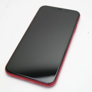 アイフォーン(iPhone)の超美品 SIMフリー iPhone 11 128GB プロダクトレッド  M111(スマートフォン本体)