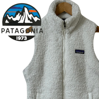 パタゴニア(patagonia)の【パタゴニア】ボアベスト S ホワイト 90s 定番モデル(ベスト)