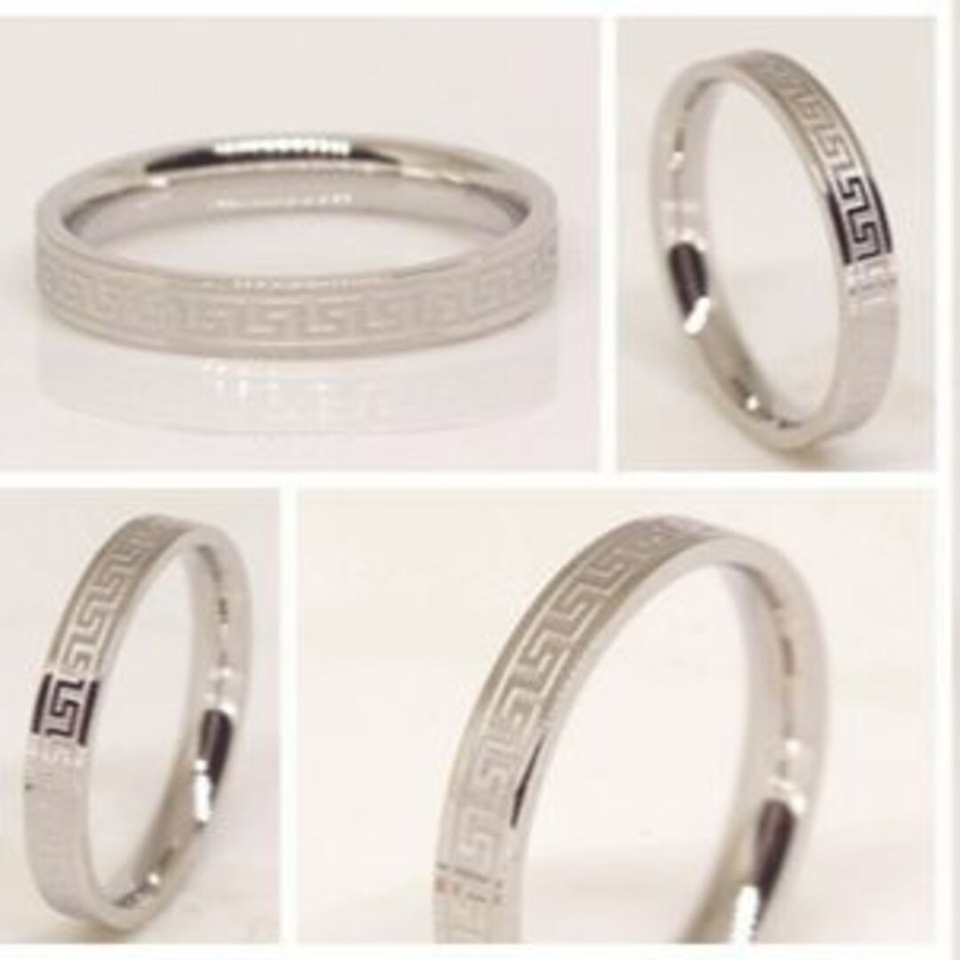 18K 指輪 RGP プラチナ 上質 リング yu1167e レディースのアクセサリー(リング(指輪))の商品写真