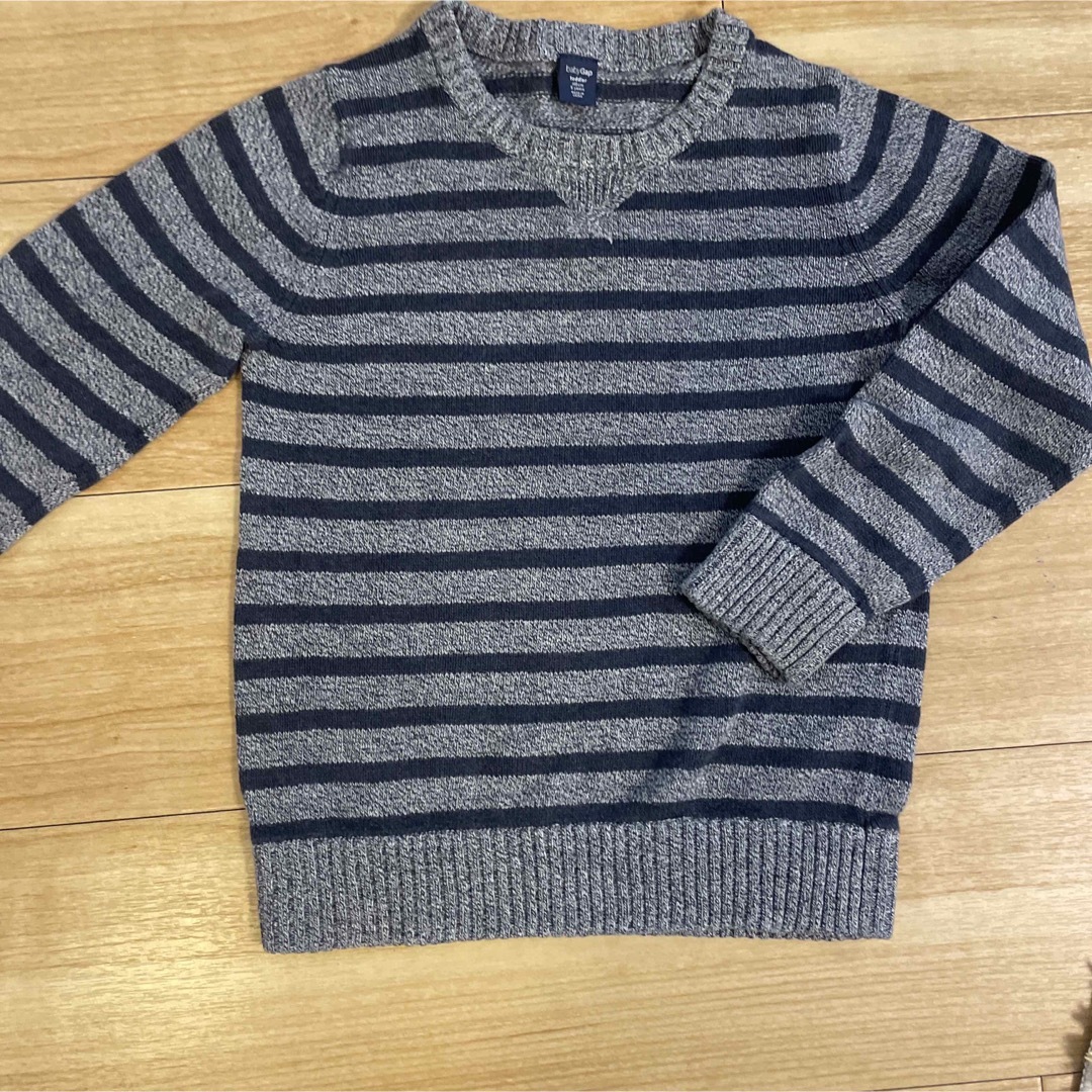 babyGAP(ベビーギャップ)のBaby gap 110 ニット　2枚セット キッズ/ベビー/マタニティのキッズ服男の子用(90cm~)(ニット)の商品写真