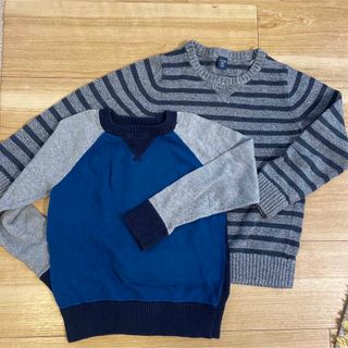 ベビーギャップ(babyGAP)のBaby gap 110 ニット　2枚セット(ニット)