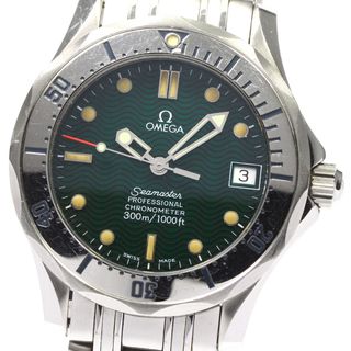 オメガ(OMEGA)のベルト訳あり オメガ OMEGA 2553.41 シーマスター300 ジャックマイヨール1996 3000本限定 自動巻き ボーイズ _800878(腕時計(アナログ))