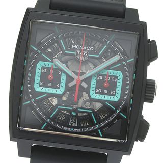 タグホイヤー(TAG Heuer)のタグホイヤー TAG HEUER CBL2184 モナコ クロノグラフ デイト 自動巻き メンズ 極美品 箱・保証書付き_803990(腕時計(アナログ))