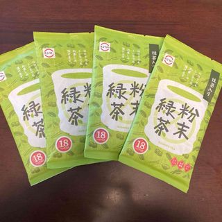 スシローの抹茶入り粉末緑茶　4袋 (茶)