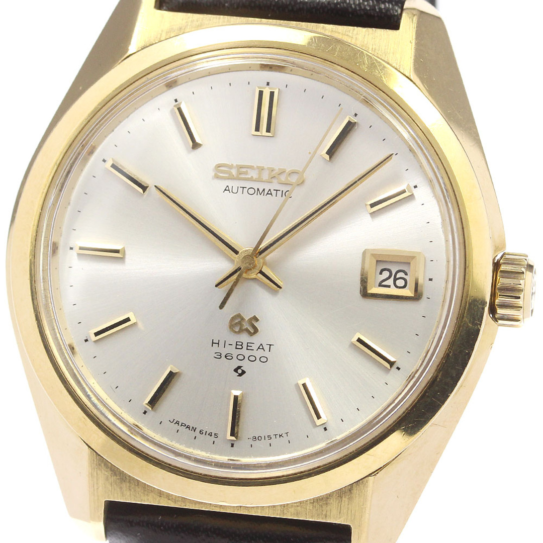 SEIKO(セイコー)のセイコー SEIKO 6145-8000 グランドセイコー ハイビート K18YG デイト 自動巻き メンズ _783240 メンズの時計(腕時計(アナログ))の商品写真