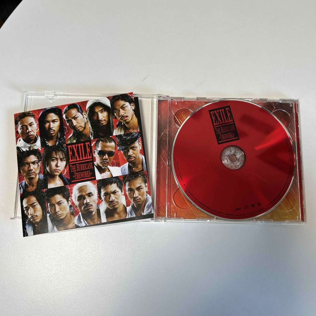 EXILE(エグザイル)のEXILE   THE　HURRICANE　〜FIREWORKS〜（DVD付） エンタメ/ホビーのCD(ポップス/ロック(邦楽))の商品写真