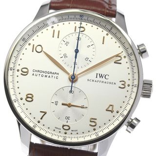 インターナショナルウォッチカンパニー(IWC)のIWC IWC SCHAFFHAUSEN IW371445 ポルトギーゼ クロノグラフ 自動巻き メンズ 保証書付き_803502(腕時計(アナログ))