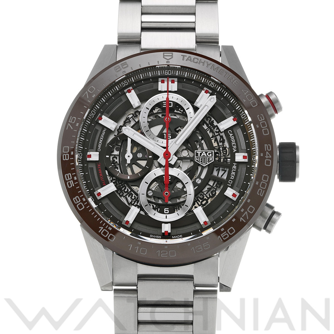 TAG Heuer(タグホイヤー)の中古 タグ ホイヤー TAG HEUER CAR201U.BA0766 ブラウン メンズ 腕時計 メンズの時計(腕時計(アナログ))の商品写真