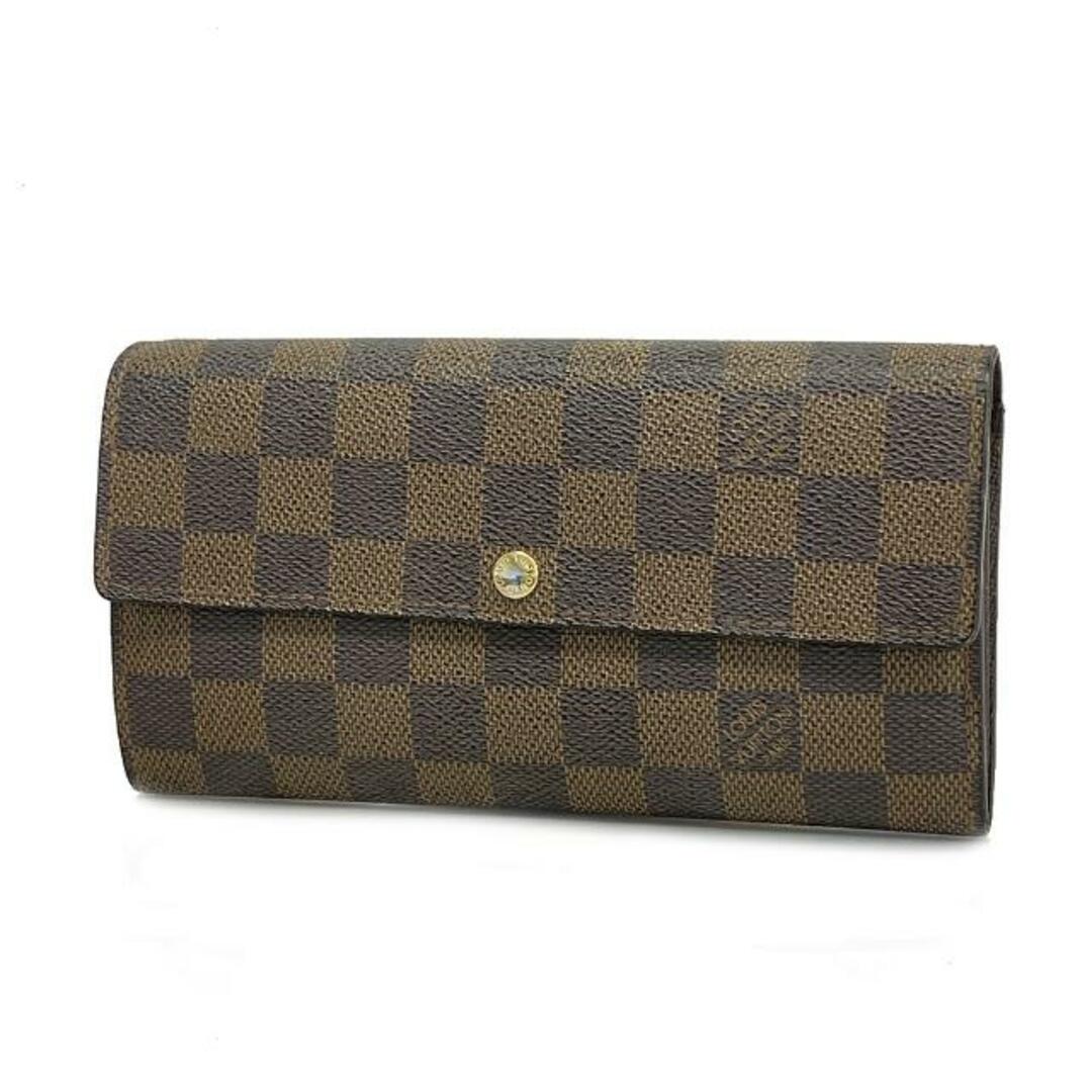 LOUIS VUITTON - 【4ga0304】ルイヴィトン 長財布/ダミエ