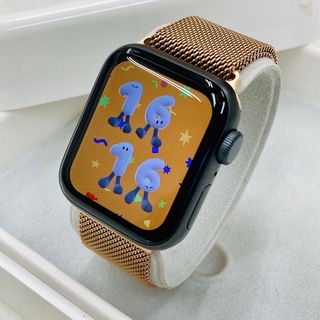 アップルウォッチ(Apple Watch)のapple watch SEモデル アップルウォッチ 黒/40mm(その他)