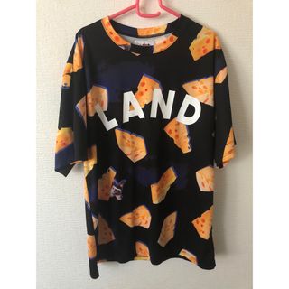 ミルクボーイ(MILKBOY)のland by milkboy チーズ マウス ネズミ 総柄 Tシャツ(Tシャツ(半袖/袖なし))