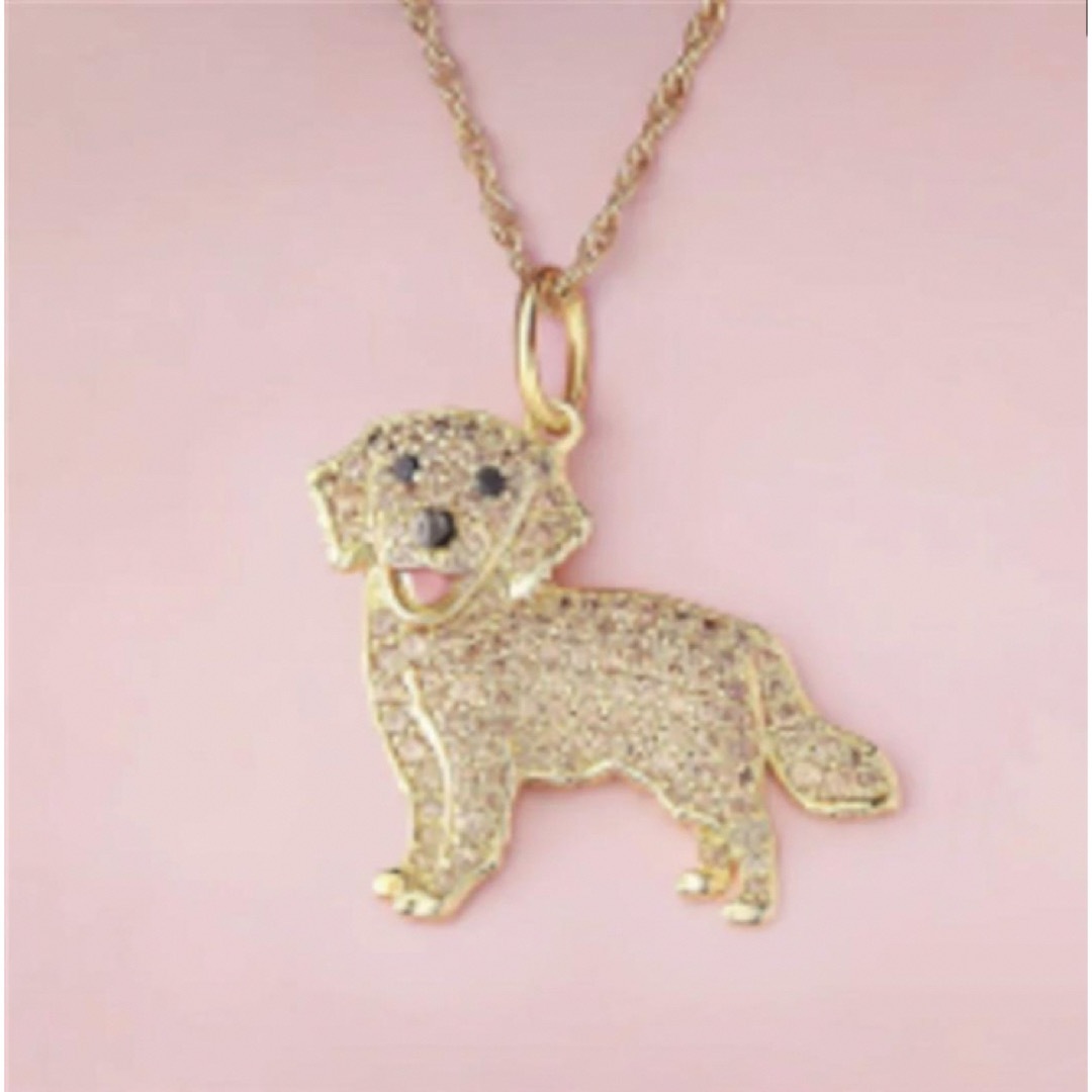 ゴールデンレトリバー  ペンダント  ネックレス ♡ 愛犬 癒し 犬 レディースのアクセサリー(ネックレス)の商品写真