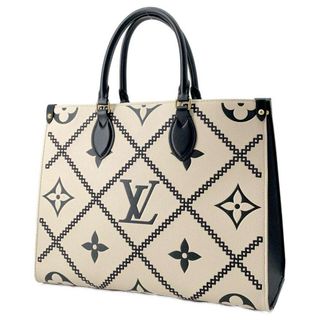 ルイヴィトン(LOUIS VUITTON)のルイヴィトン トートバッグ モノグラム・アンプラント オンザゴーMM M46016 2wayバッグ ブラック(トートバッグ)