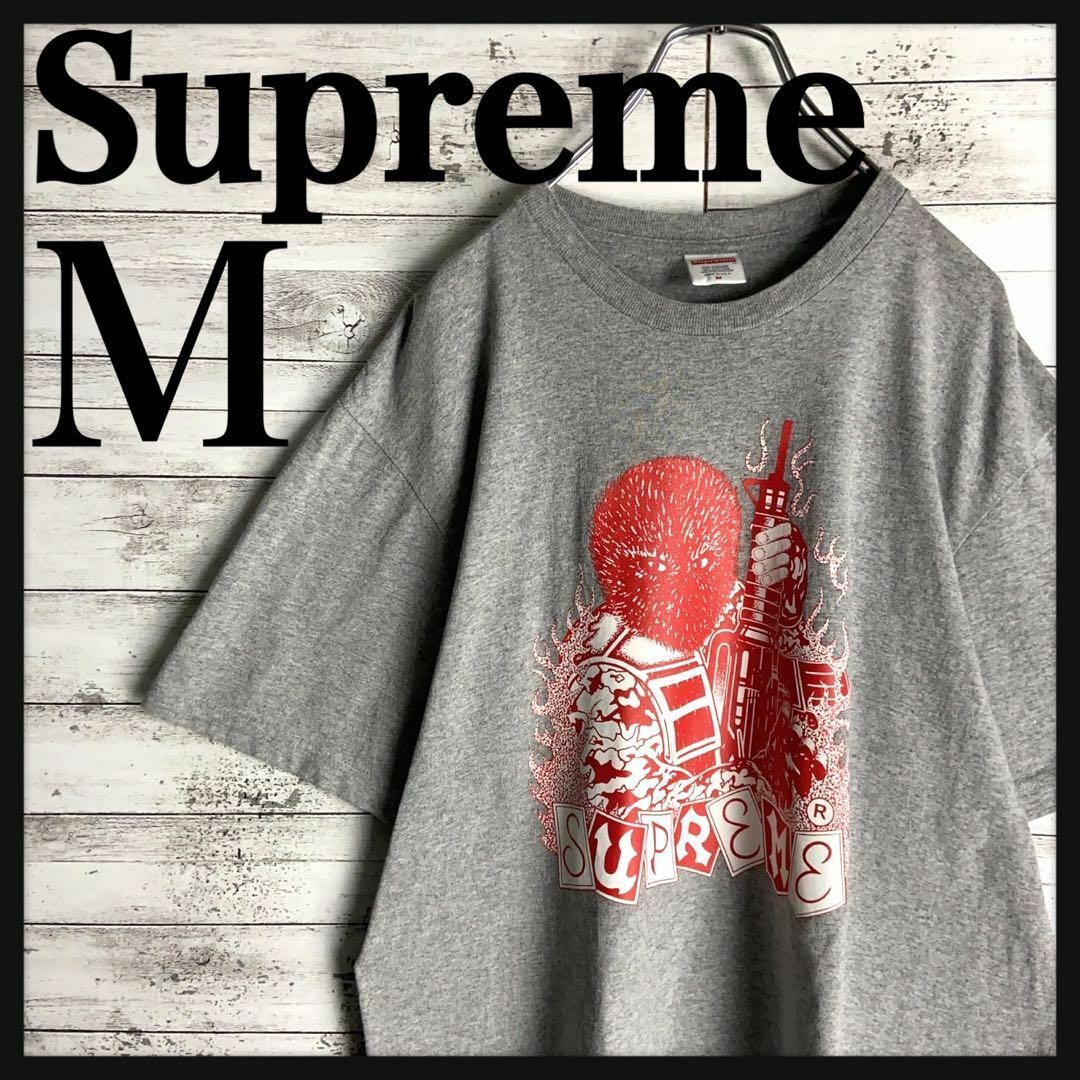 Supreme(シュプリーム)の8922【定番カラー】シュプリーム☆ビッグロゴ人気デザインtシャツ　美品 その他のその他(その他)の商品写真