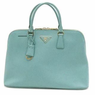 プラダ(PRADA)のプラダ バッグ PRADA サフィアーノ・ルクス ハンドバッグ ミントブルー ブルーグリーン系 ゴールド金具 BL0812 OJ10071(ハンドバッグ)