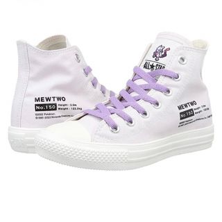 オールスター(ALL STAR（CONVERSE）)のコンバース converse ポケモン ミュウツー スニーカー パープル(スニーカー)