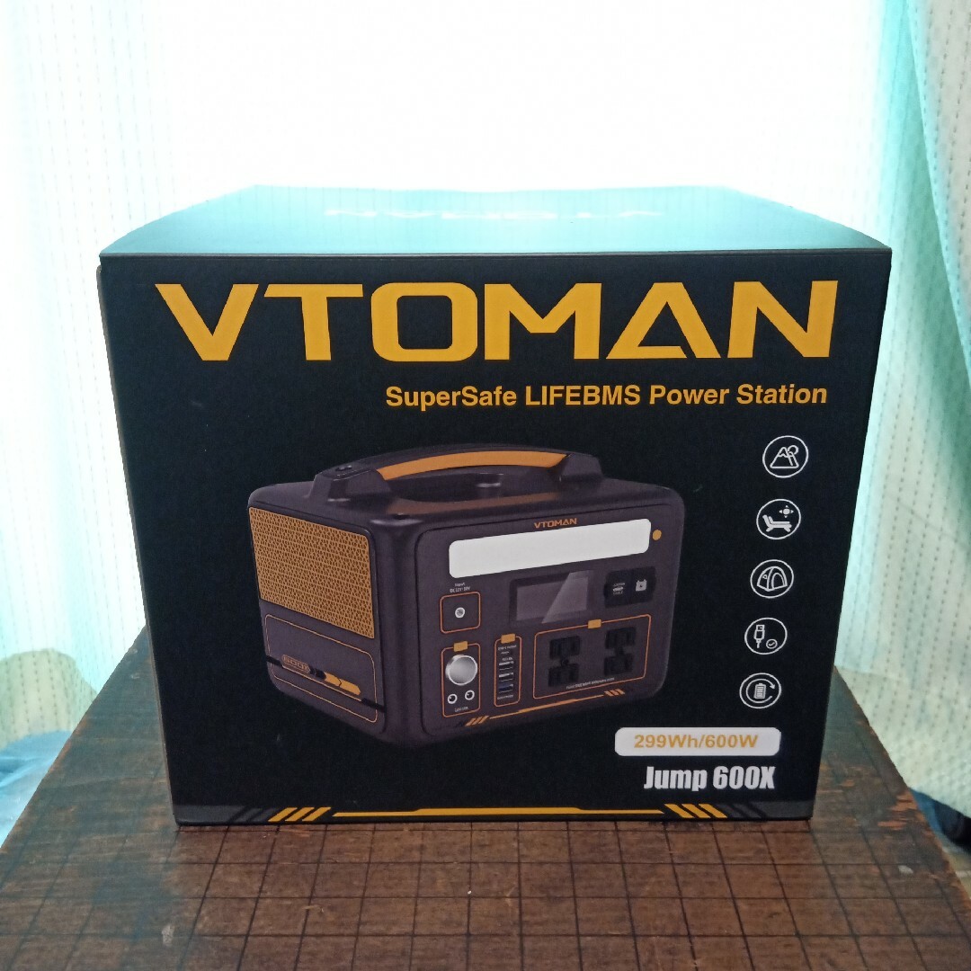 VTOMAN jump600x ポータブル電源 ※ジャンク品 VTOMAN jump600x ポータブル電源 ※ジャンク品