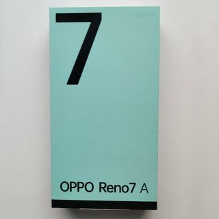 オッポ(OPPO)のOPPO Reno7 A OPG04 スターリーブラック(スマートフォン本体)