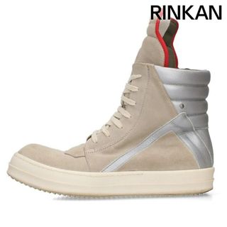 リックオウエンス(Rick Owens)のリックオウエンス  GEOBASKET ジオバスケットレザーハイカットスニーカー メンズ 41(スニーカー)