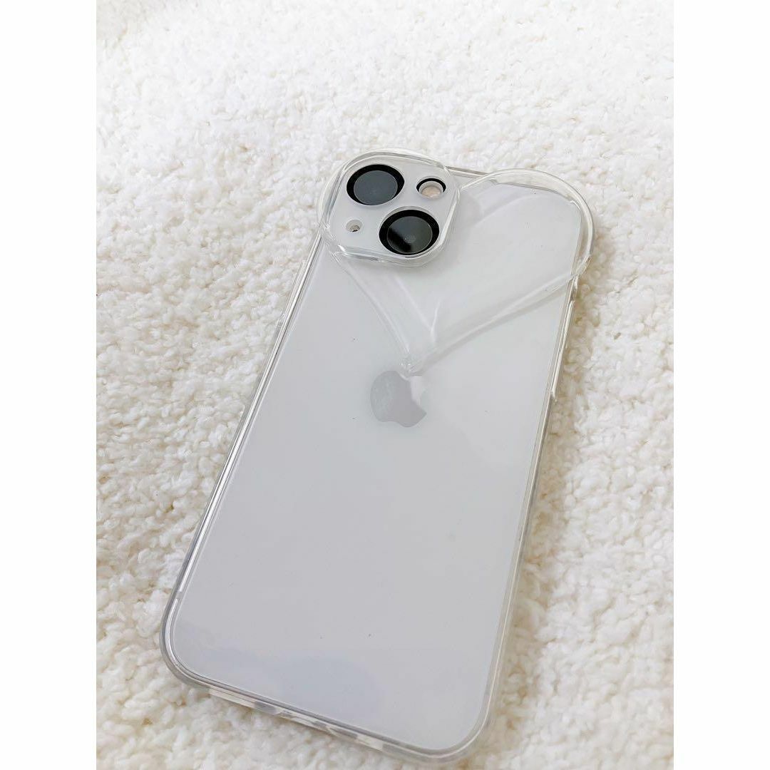 スマホケース　iPhone13ProMax   透明　クリア　ハート♡   韓国 スマホ/家電/カメラのスマホアクセサリー(iPhoneケース)の商品写真