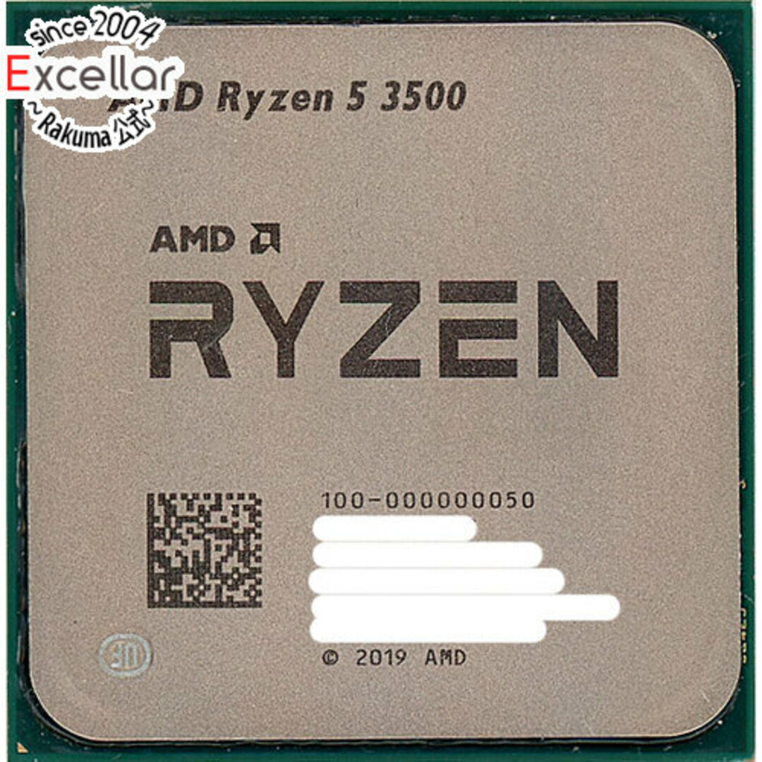 AMD(エーエムディー)のAMD Ryzen 5 3500 100-000000050 3.6GHz Socket AM4 スマホ/家電/カメラのPC/タブレット(PCパーツ)の商品写真
