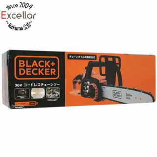 【新品訳あり(箱きず・やぶれ)】 BLACK＆DECKER　コードレスリチウムチェーンソー　GKC3630L(工具)