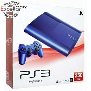 プレイステーション3(PlayStation3)のSONY　プレイステーション3 250G ブルー CECH-4000B AZ　コントローラーなし 元箱あり(家庭用ゲーム機本体)