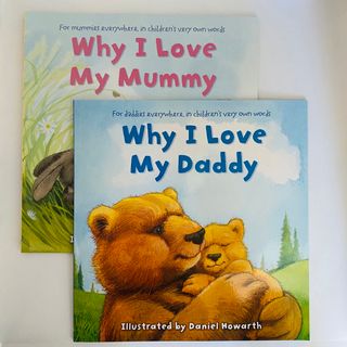 新品★ Why I Love My Daddy Mummy 2冊セット　英語絵本(絵本/児童書)