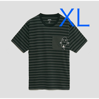 グラニフ(Design Tshirts Store graniph)のグラニフ　せなけいこ　おばけのてんぷら　ボーダーTシャツ　XL(Tシャツ/カットソー(半袖/袖なし))