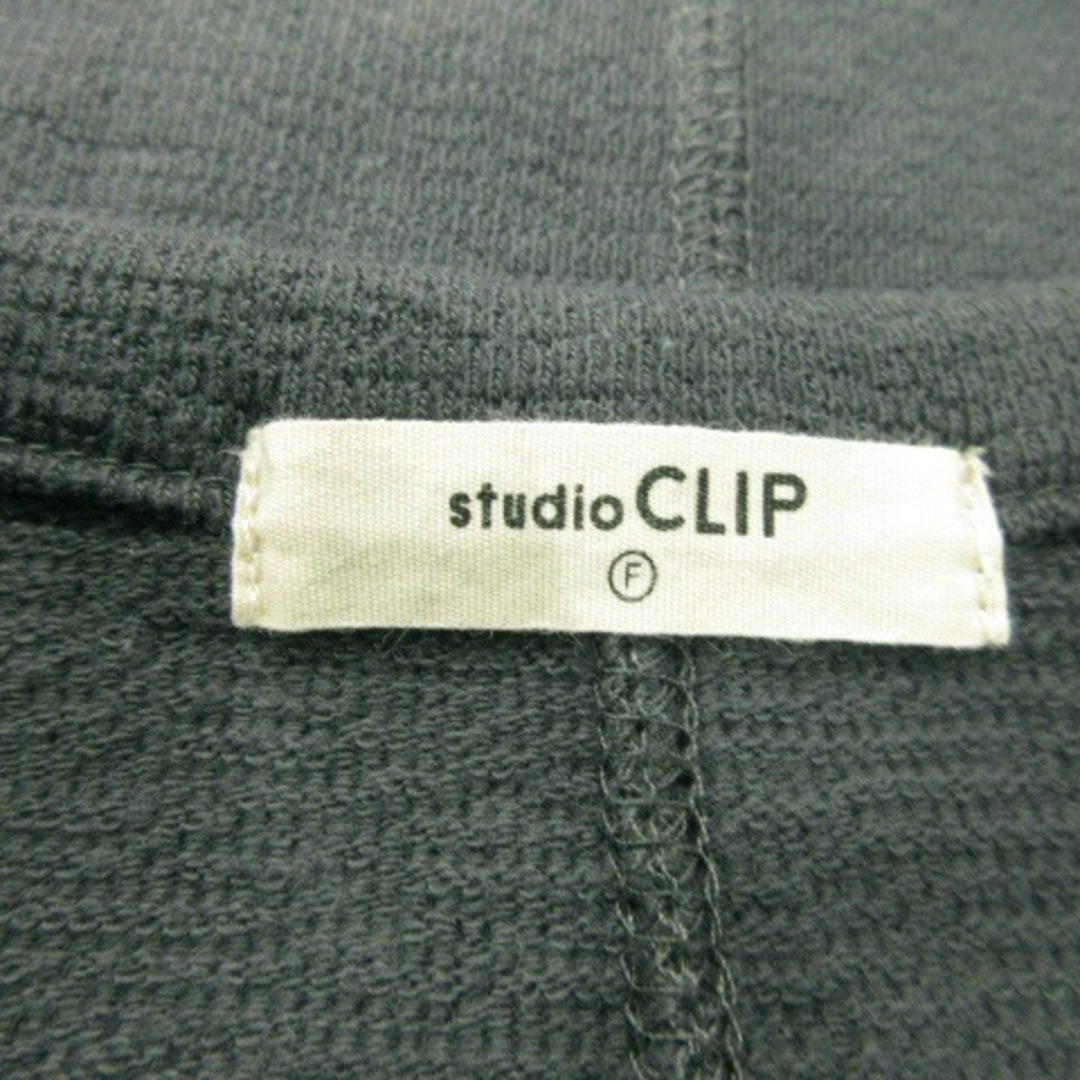 STUDIO CLIP(スタディオクリップ)のスタディオクリップ カットソー 七分袖 ゆったり オーバーサイズ F グレー レディースのトップス(その他)の商品写真