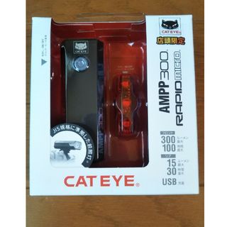 キャットアイ(CATEYE)のCATEYE　AMPP300　RAPIDMICRO　前後セット(パーツ)