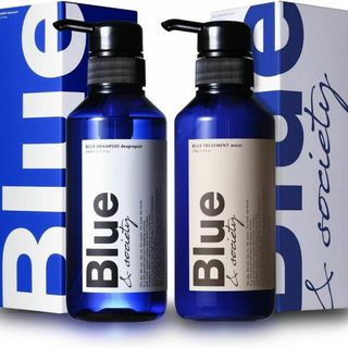 [セット] Blue 香水シャンプー 330ml & トリートメント 330g(シャンプー/コンディショナーセット)