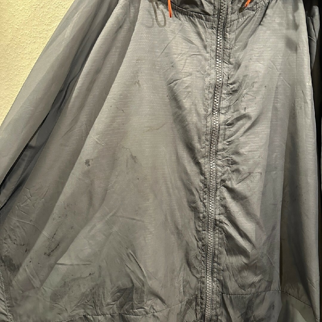 ラッセル　RUSSELL　ナイロンジャケット　ドローコード　グレー メンズのジャケット/アウター(ナイロンジャケット)の商品写真