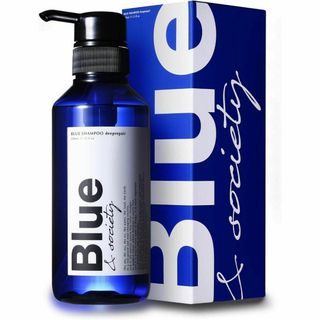 Blue 香水シャンプー 330ml メンズ プロ調香師が監修(シャンプー)