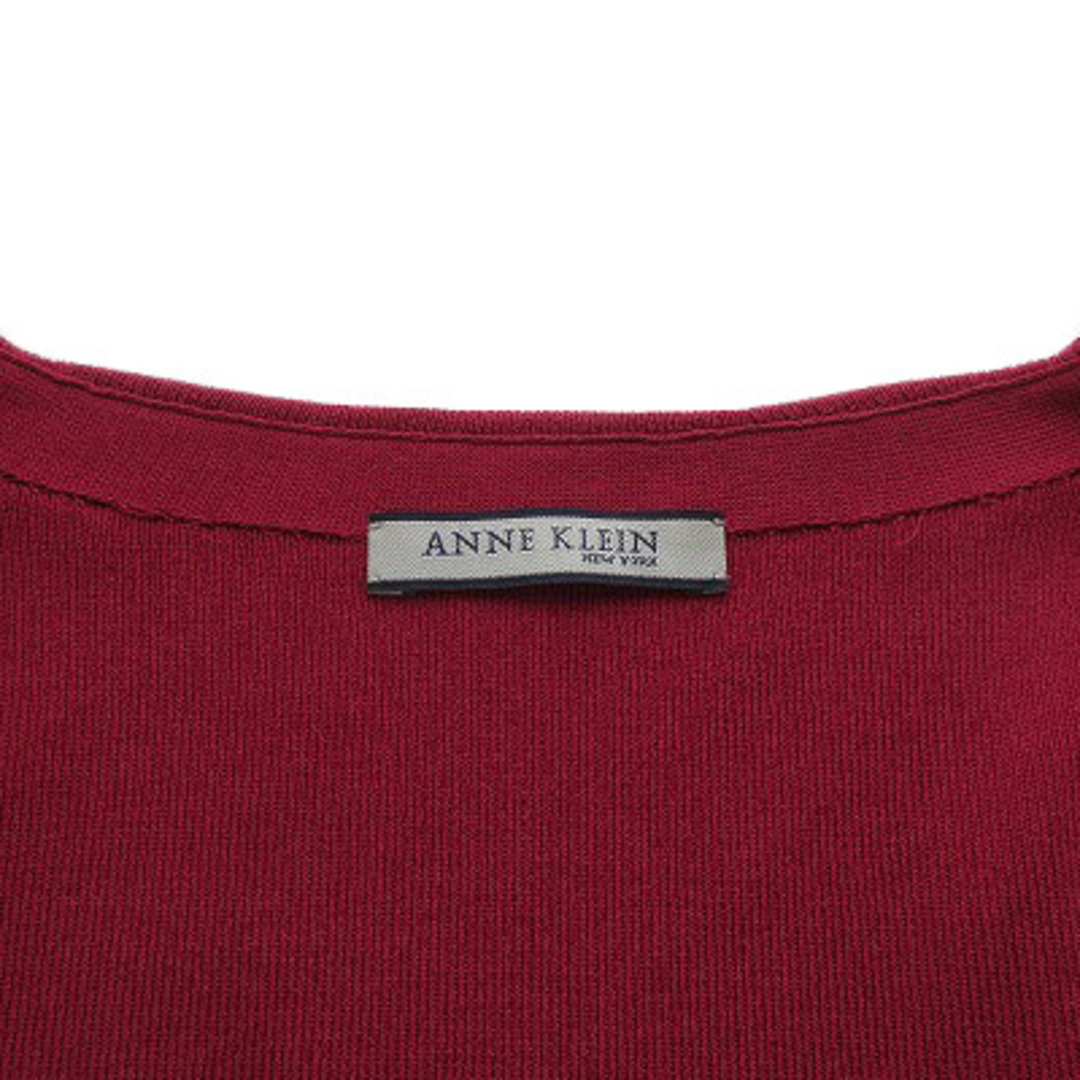 ANNE KLEIN(アンクライン)のアンクライン ANNE KLEIN カーディガン ニット ロング M 紫  レディースのトップス(カーディガン)の商品写真