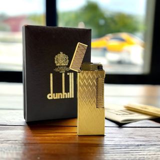 ダンヒル(Dunhill)の希少 Dunhill ダンヒル RL5201 ゴールド ガスライター(タバコグッズ)