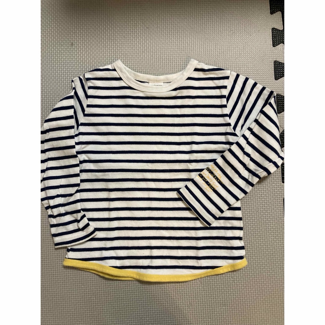 SUNDAYS SUN(サンデイズサン)のボーダーカットソー キッズ/ベビー/マタニティのキッズ服男の子用(90cm~)(Tシャツ/カットソー)の商品写真