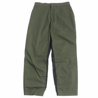 モンクレール(MONCLER)の極美品□2019年製 MONCLER GENIUS モンクレールジーニアス 5 クレイググリーン PANTALONE 異素材切替 イージーパンツ カーキ系 XXL 正規品(その他)